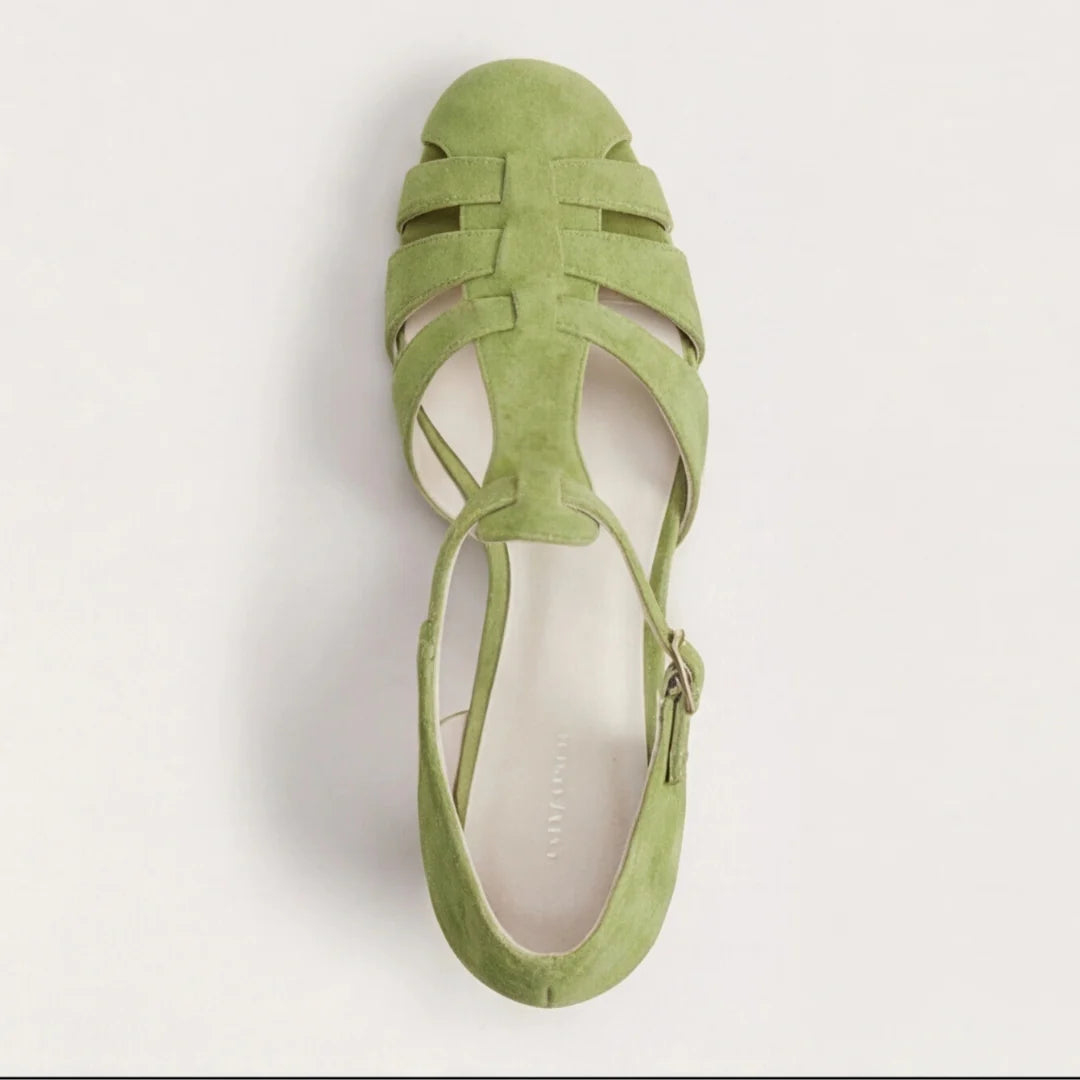 Eira | Vintage Strap Heels