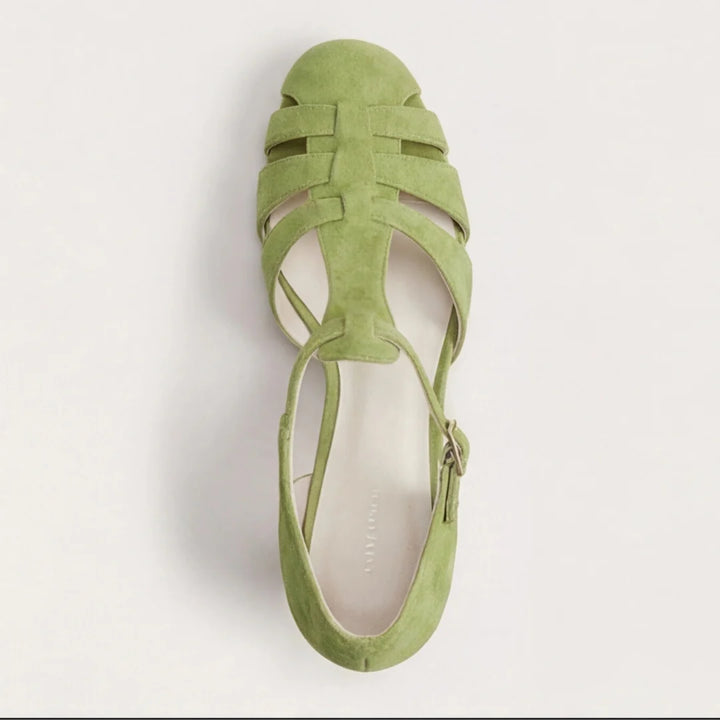 Eira | Vintage Strap Heels