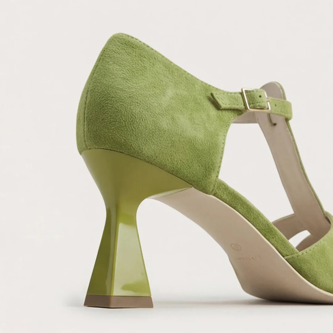 Eira | Vintage Strap Heels